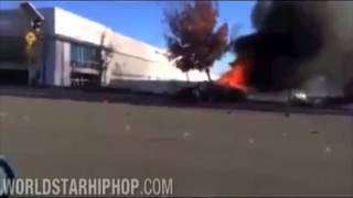 Paul Walker Crash Scene video