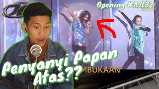 PERSEMBAHAN PEMBUKAAN #AJL32 | STACY & WARIS | INDONESIA REACTION