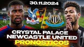 🔥 PRONOSTICOS DEPORTIVOS HOY 30.11 - CRYSTAL PALACE vs NEWCASTLE UNITED