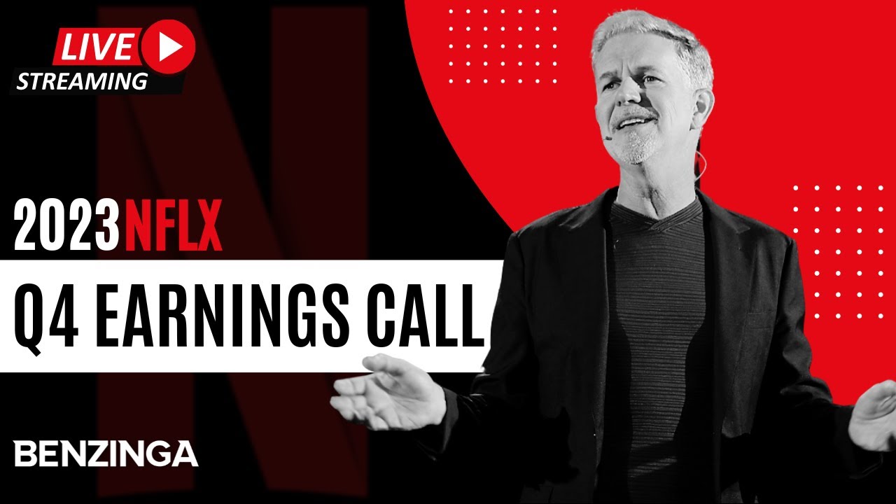 LIVE Earnings Reaction, Interview, Netflix Q4 Earnings Call $NFLX - YouTube