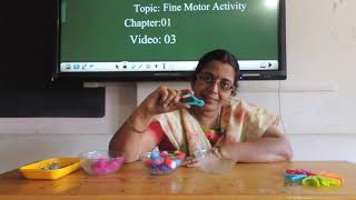 LKGPD Worksheets Chapter 01 Video 03 Fine Motor Activity WS Nil