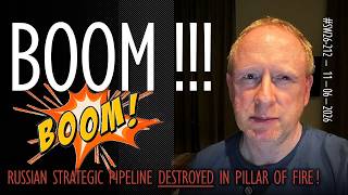Strategic DISASTER for Russia as Key Gas Pipeline Erupts in Pillar of Fire!
