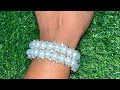 Tom & jerry # Babloo# white stone peal work # bracelet# two layer# full video YouTube channel #