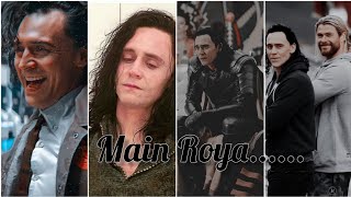 Loki and thor x Main roya |Thor and loki sad fanart status 💔 sad status