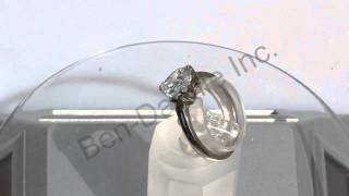 Tiffany Ladies Platinum 1.51 ct Heart E VVS2 Diamond Ring, GIA - Los Angeles Jewelry Manufacturers