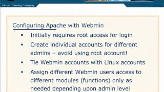 17.Configuring Apache With Webmin.wmv