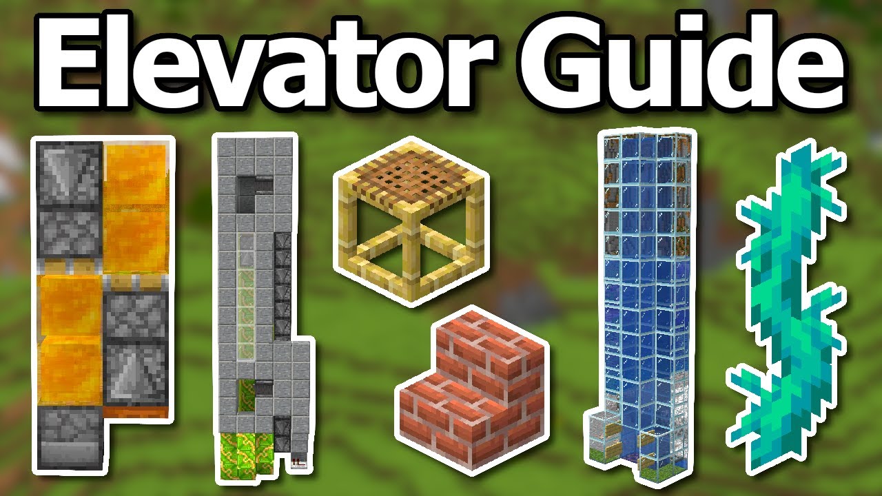 How To Make A Simple Minecraft Elevator Uieb