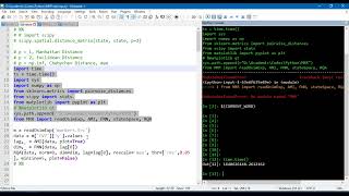 Python interactive scripting in Notapad++
