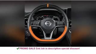 Car Steering Wheel Cover For Nissan X-Trail Qashqai March Serena Micra Kicks 2017-2019 Alt