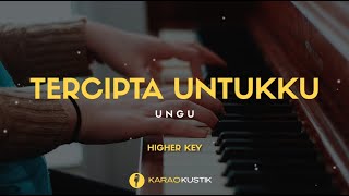 Ungu - Tercipta Untukku (Karaoke Akustik + Lirik) || Higher Key