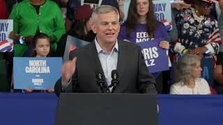 Josh Stein at Greensboro Rally