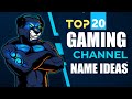 Unique Gaming Channel Name Ideas 2023 🔥🔥  || Pick Best Name For YouTube Channel ||