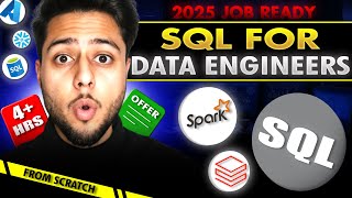 SQL For Big Data Engineering [Full Course 2025]
