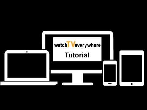 Watchtveverywhere Registration Tutorial Youtube