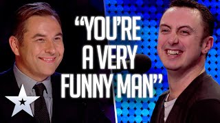 Unintentionally FUNNY act has Judges in STITCHES | Unforgettable Audition | Brit