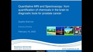 Quantitative MRI and Spectroscopy