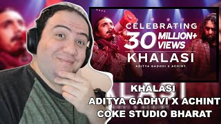 Coke Studio Bharat | Khalasi | Aditya Gadhvi x Achint | Gujarati Reaction | Producer Reacts India