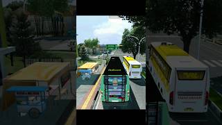 அட அந்த பஸ் காரனை யாராவது நிறுத்துங்கடா #bussimulatorindonesia #gaming #shorts