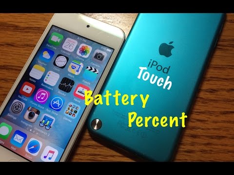 Enable iPod Battery Percent iOS 9 NO JAILBREAK Enable iPod Battery Percent iOS 9 NO JAILBREAK