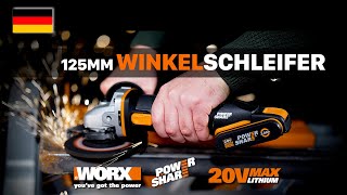 WORX WX803 Akku-Winkelschleife      DE