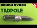 Rough Ryder Tadpole Assisted Open Locking Mini Flipper Pocket Knife RR2313