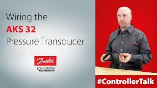 How to wire the AKS 32 pressure transducer | Technical support for supermarket controls