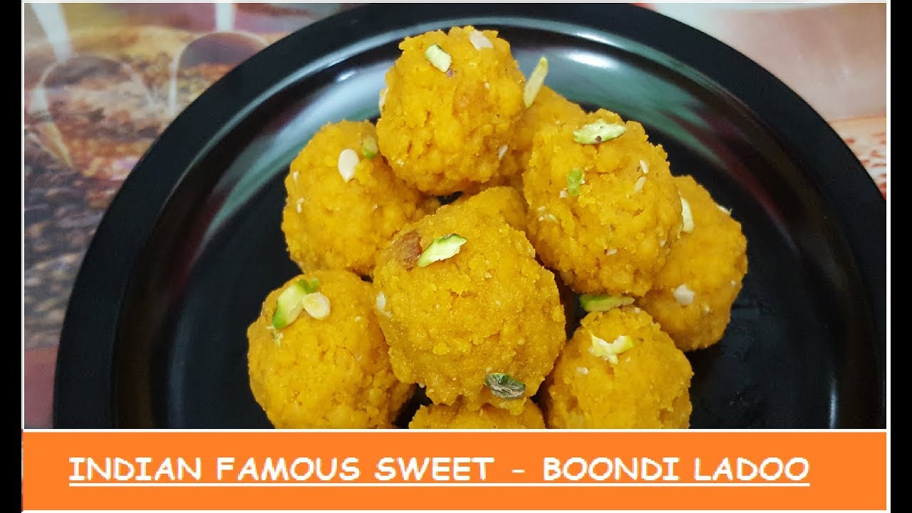 Diwali Sweets 2017| Boondi Ladoo Recipe | How To Make Boondi Laddu ...