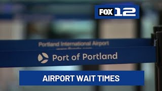 Portland airport wait times reasonable amid government funding shutdown