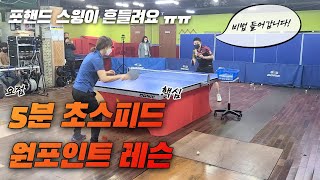 [[ 김정훈 단5분! 핵심 원포인트 레슨 ]] 포핸드 스윙이 흔들려요ㅠㅠ