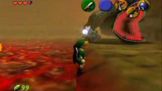 Legend Of Zelda OOT King Dodongo Boss Battle