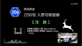 奈良県道256号線　往路　20220406