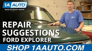 Auto Repair Suggestions 95-01 Ford Explorer