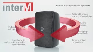 Inter-M WS Series Full Range Music Speakers