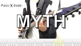 【TAB譜】PassCode - MYTH (Guitar cover)