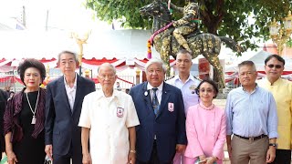 มูลนิธิสมเด็จพระเจ้าตากสินฯ จัดงานทอดผ้าป่าสามัคคี เพื่อโครงการบูรณพระพุทธรูปในพระอุโบสถหลังเก่า