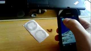 Writing a vCard NFC tag with Nokia Tag Writer