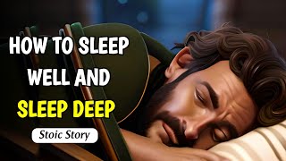 How to SLEEP WELL and SLEEP DEEP | Stoic Story | 7 tips for good sleep