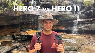 GoPro Hero 7 vs Hero 11 Creator Pack | First impressions