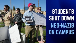 Students Shut Down Neo Nazis On College Camp