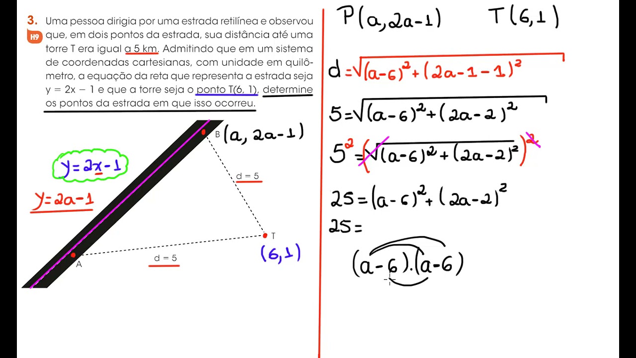 Equação Reduzida Da Reta - YouTube