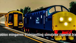 Migarms trainspotting simulator (special trains) (roblox)