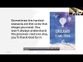 DAY 5— Week of Spiritual Emphasis - In 13 years...Dreams Come True Prof Pr Daniel Dei