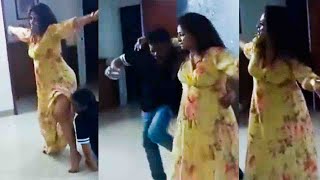 Ram Gopal Varma SUPERB Dance With Actress Jyothi | RGV Latest Video | Filmyfocus.com