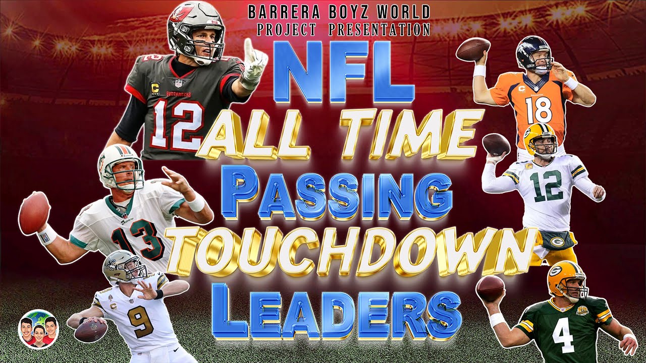 Top 10 NFL All Time TouchDown Leaders - NFL Data Project Presentation # ...