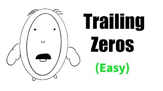 Trailing Zeros (EASY) | Quant Interview Question