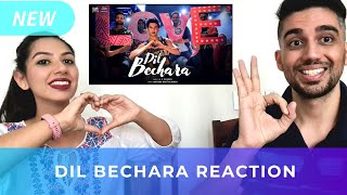 Sushant's one take song reaction Dil Bechara Title Track || Sushant Singh Rajput, AR Rahman