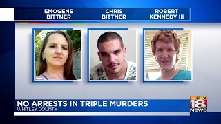 No Arrests in Triple Murders