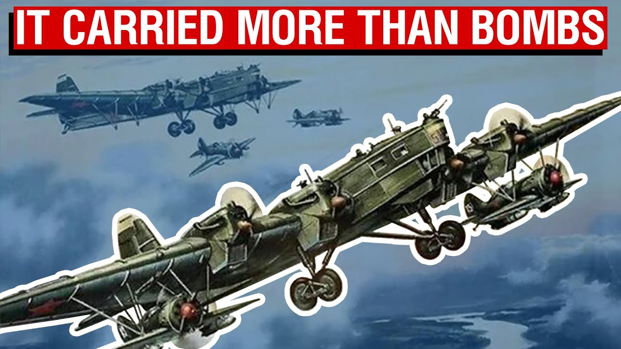 The Soviet Bomber That Was Utterly Bonkers | Tupolev TB-3 [Historical ...