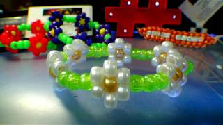 TurboBeads: Flower Bracelet [Peyote Stitch] Tutorial