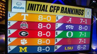 Biggest takeaways from the 1st College Football Playoff rankings 🏈 | Get Up